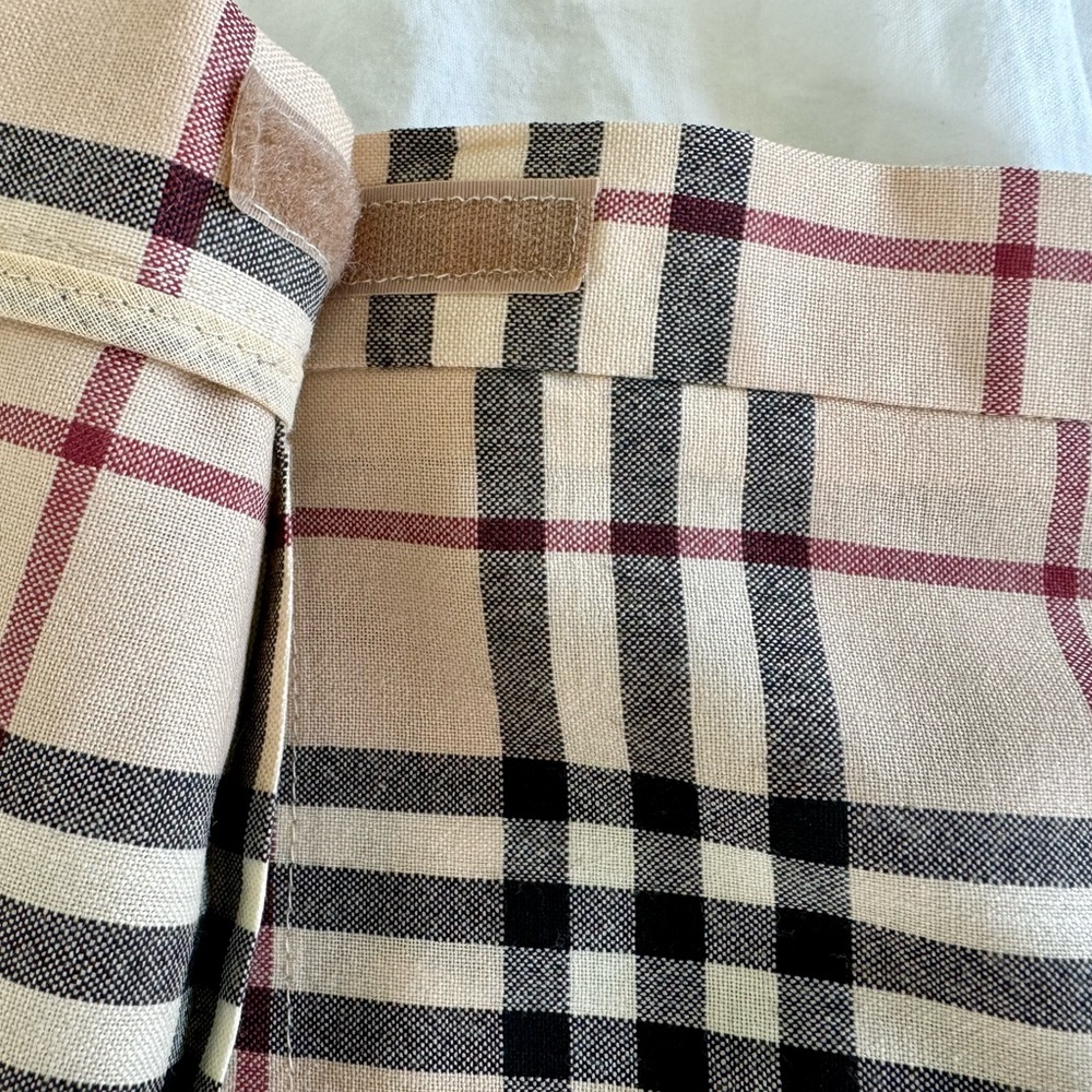 Burberry Beige Check Mini Skirt - Picture 3 of 7